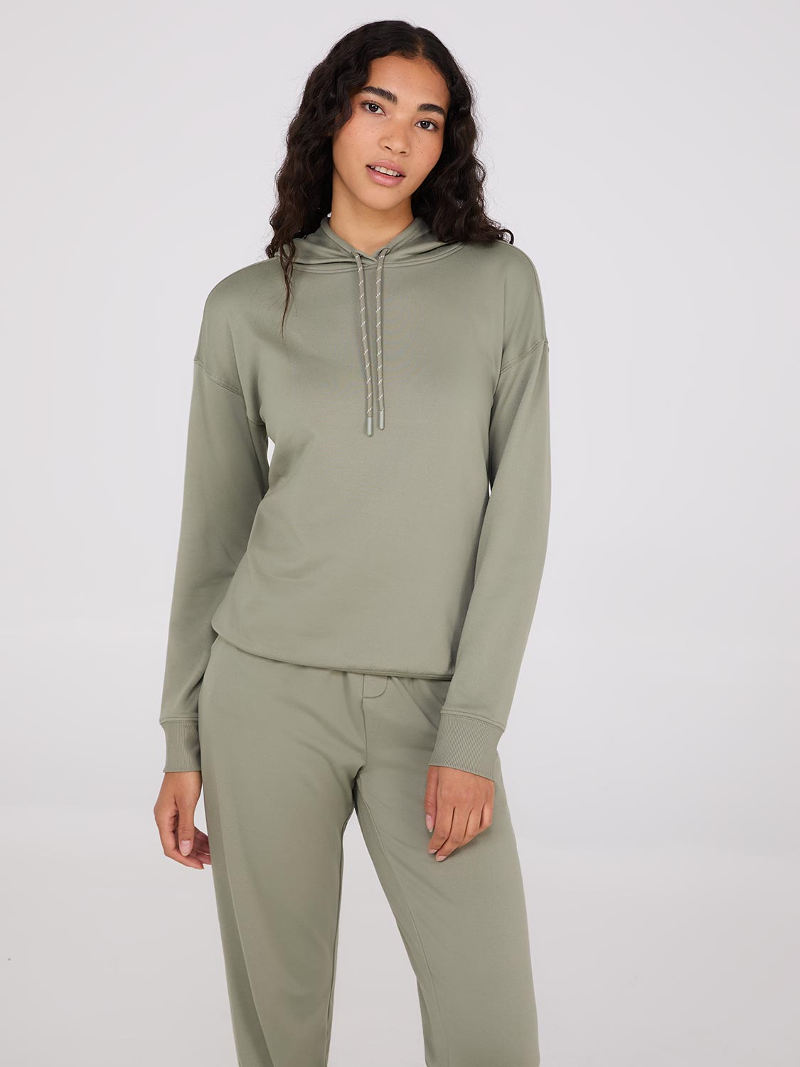 Sweat à capuche en polaire léger