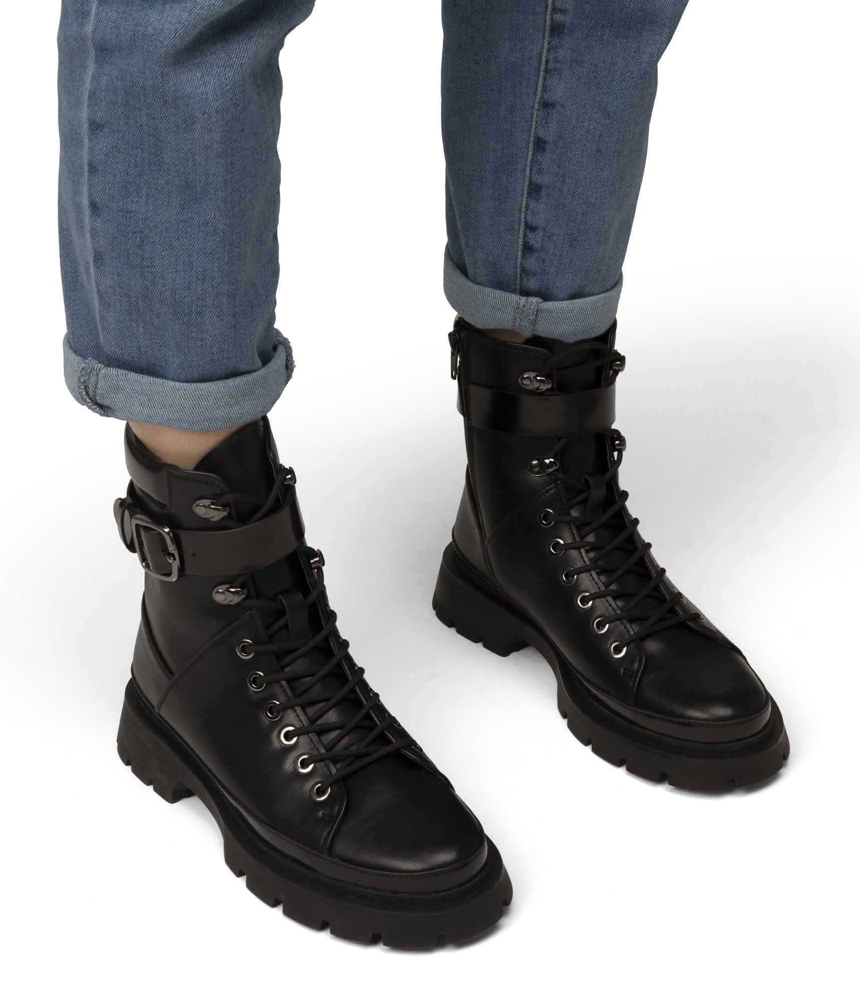 Bottes de combat végétaliennes pour femmes TOMEI