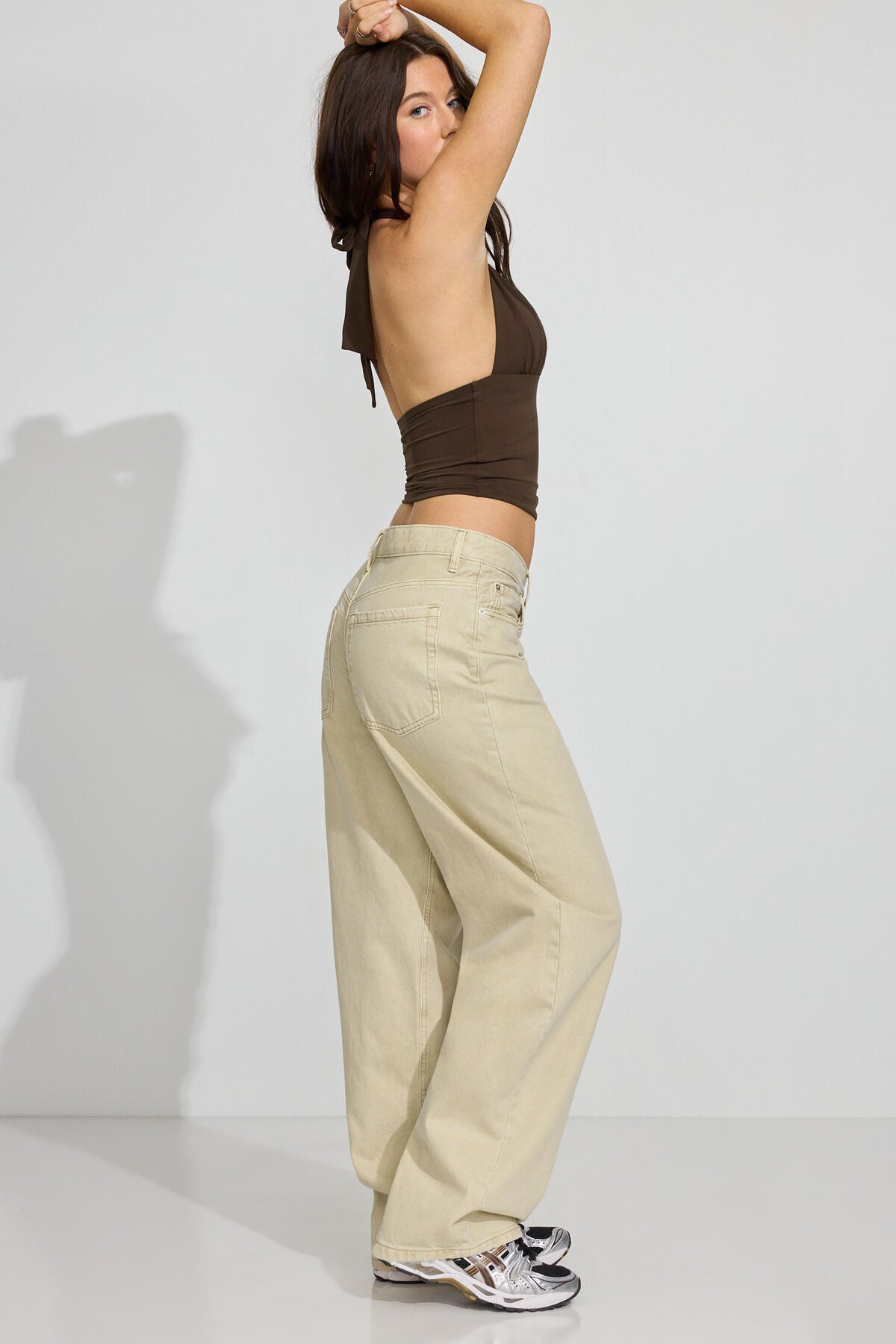 Low Rise Baggy Pants