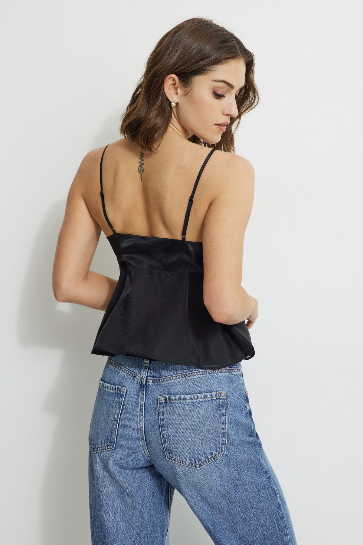Débardeur Babydoll fleuri