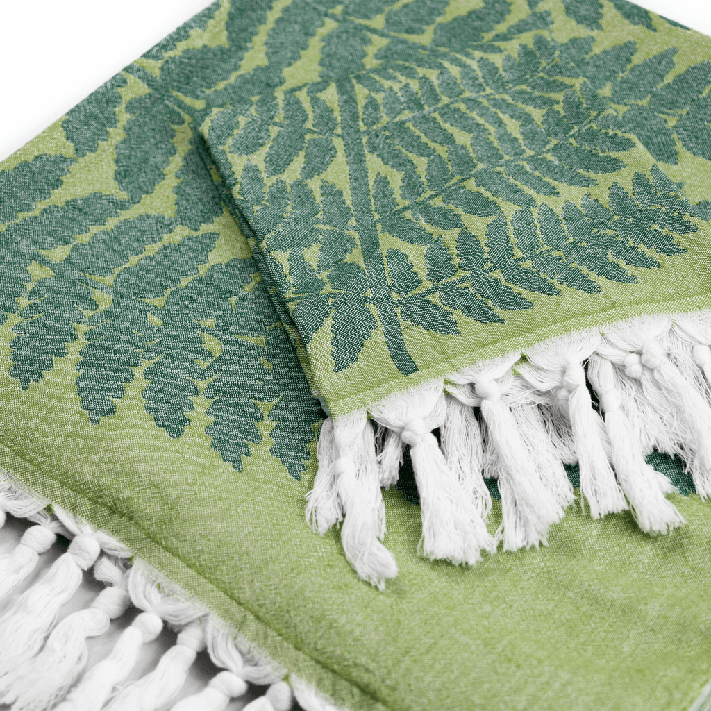 Serviettes turques Canada | Ensemble vert fougère