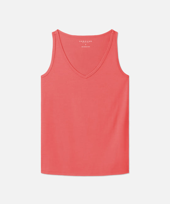 Women's Relaxed Merino V‑Neck Tank