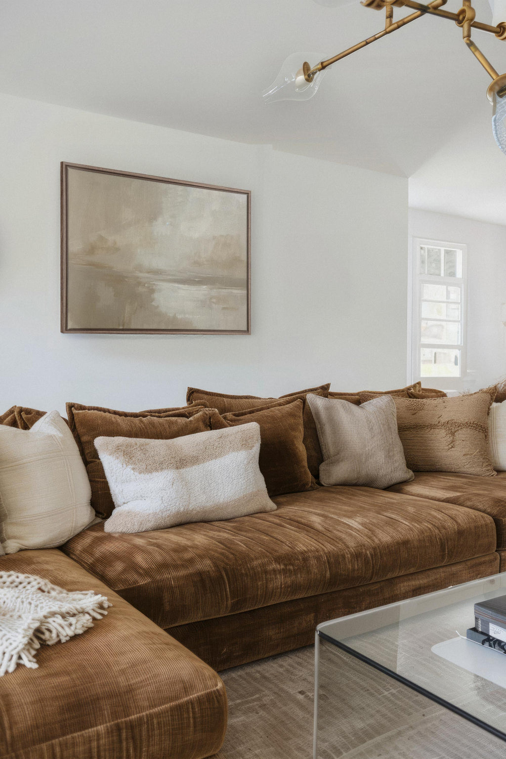 Peaceful Strokes, Stretched Canvas Artwork