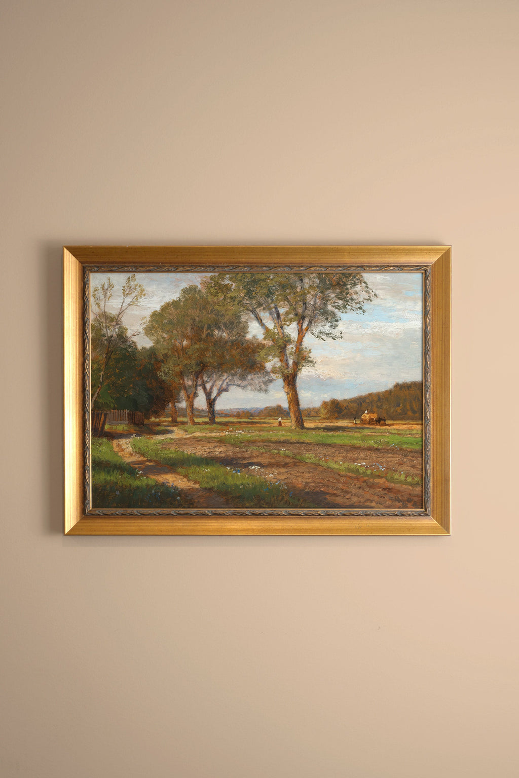 Earth Songs, Vintage Gold Frame