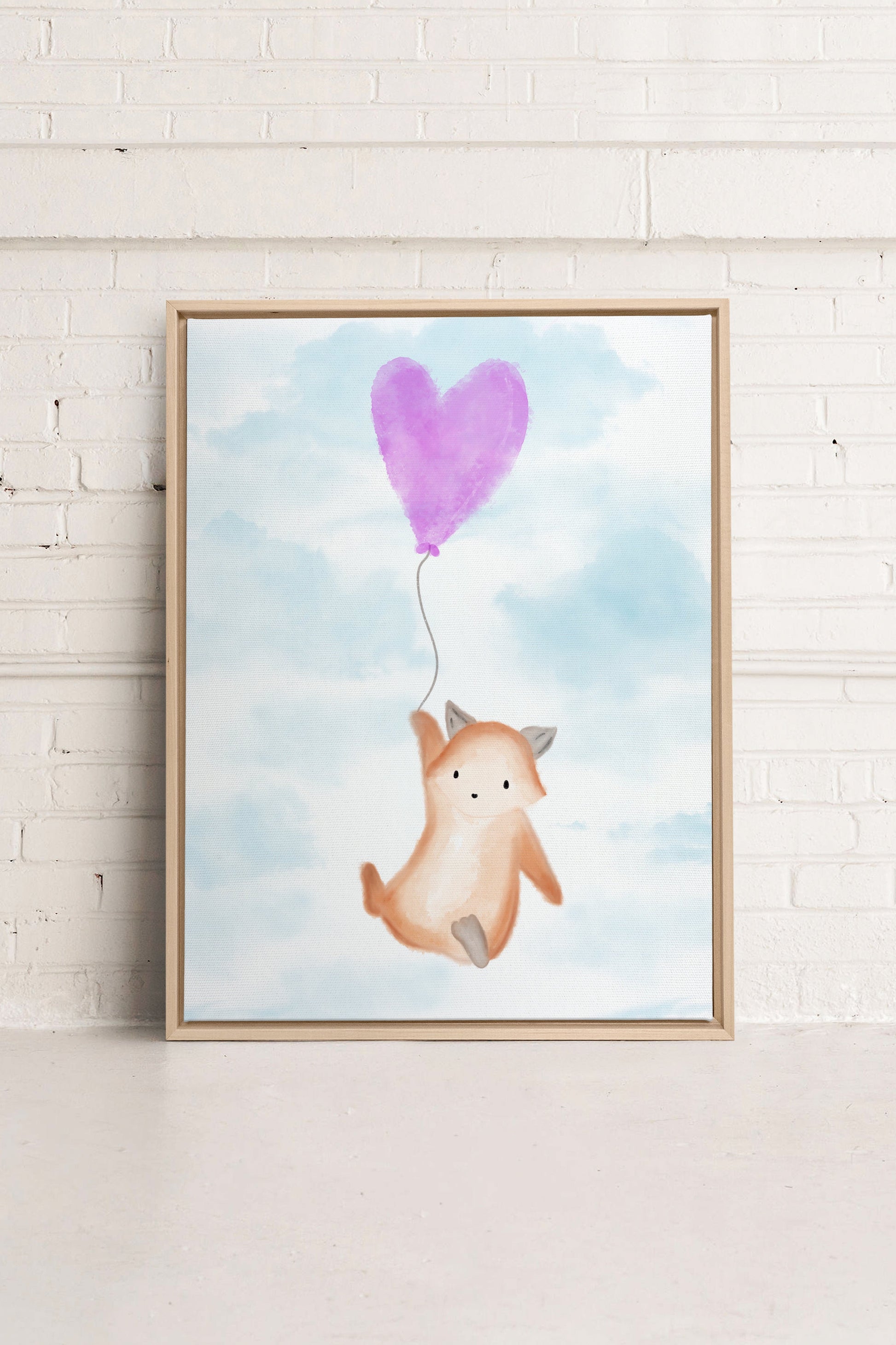FOX, Stretched Canvas Artwork