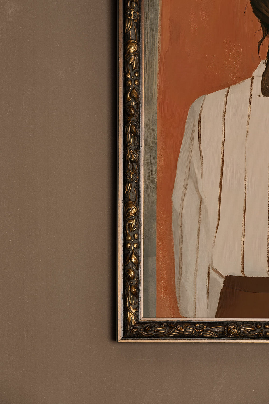 Echo of Silence, Vintage Bronze Frame