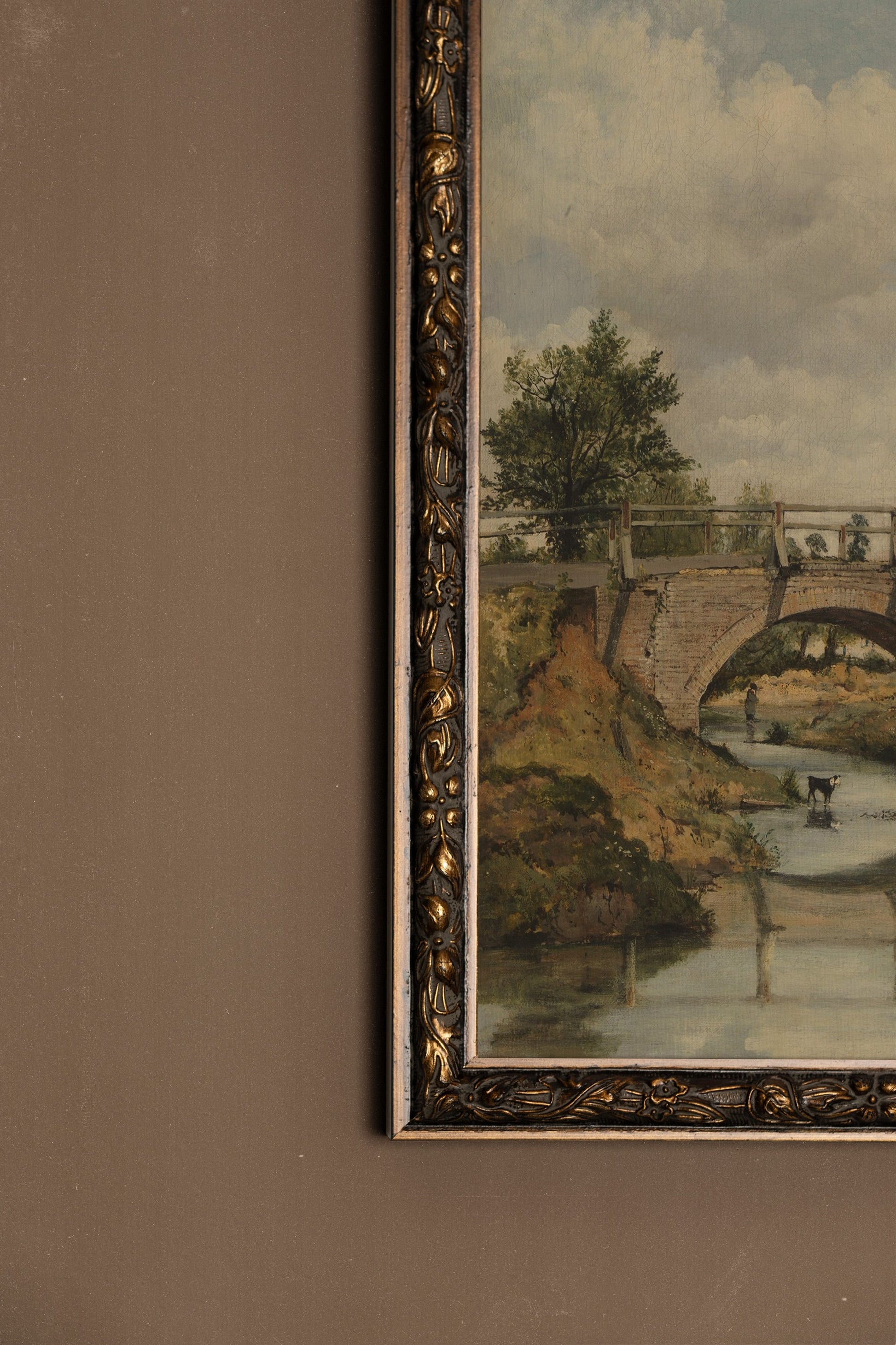 TIME PATH, VINTAGE BRONZE FRAME