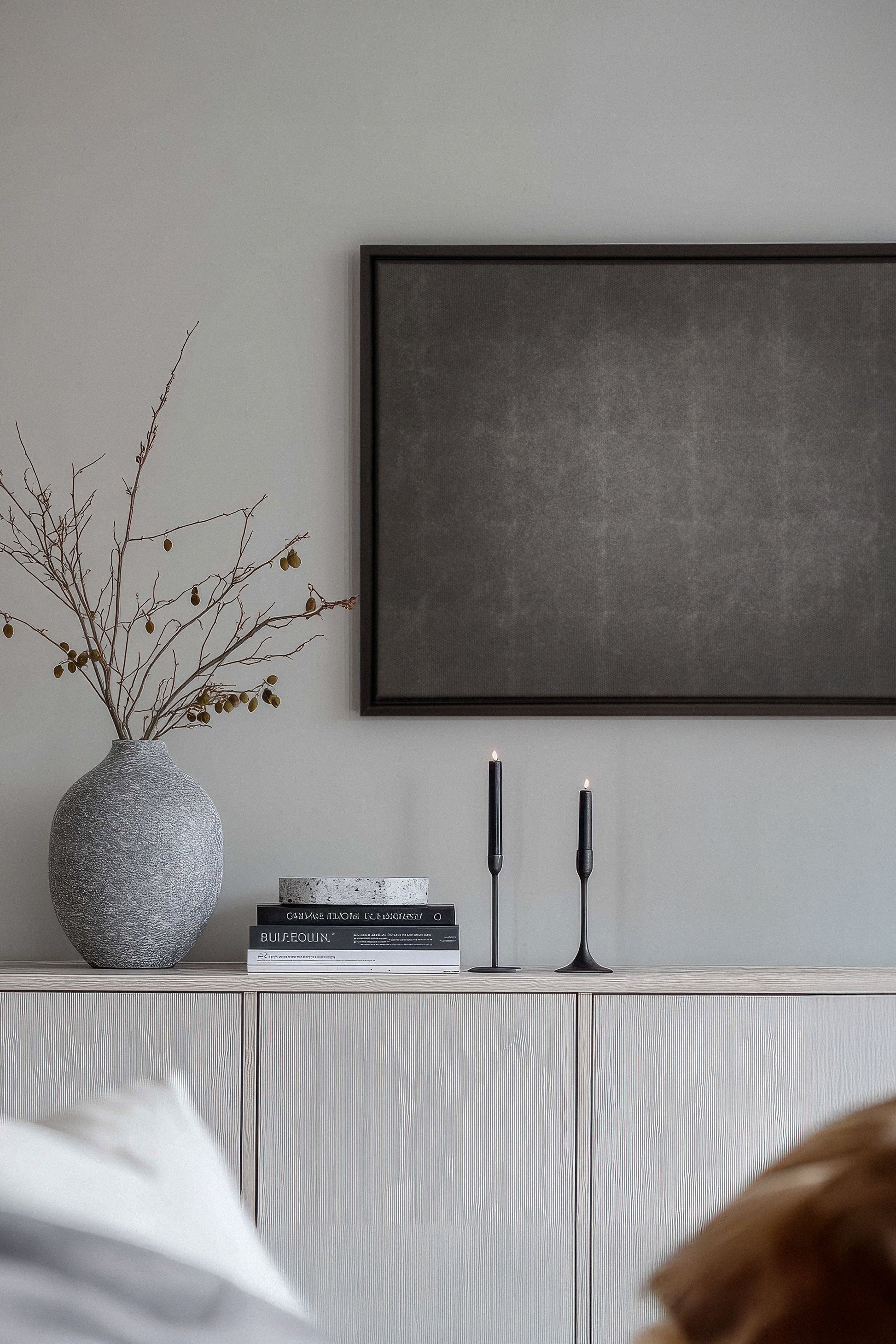 DARK GLOW, Stretched Canvas Artwork