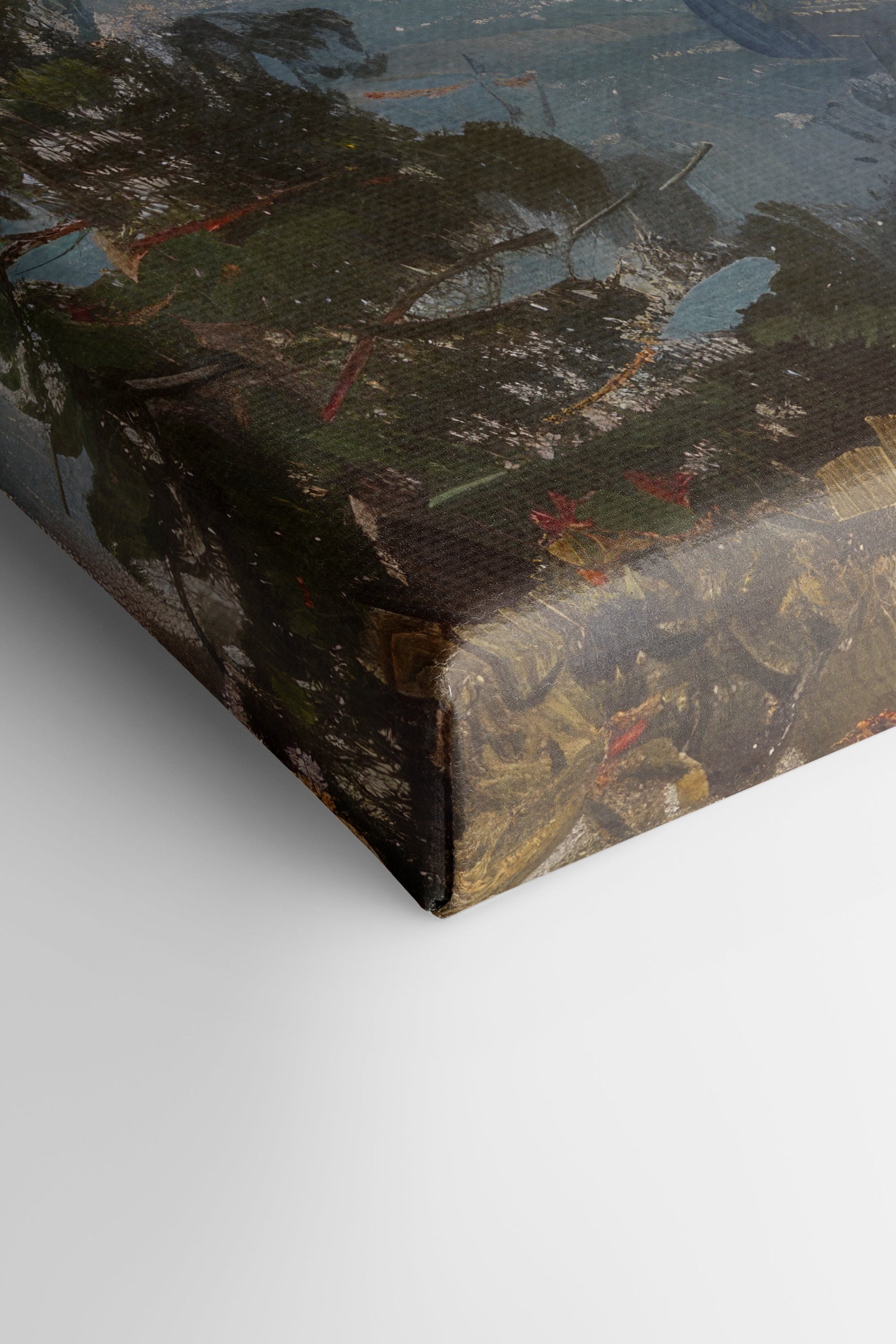Austrian Alpenglow, Stretched Canvas Artwork