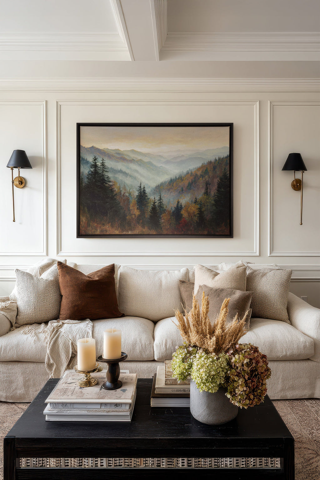 MOUNTAIN MORNING II, Stretched Canvas Artwork
