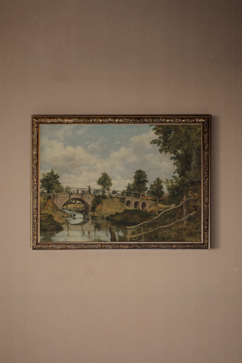TIME PATH, VINTAGE BRONZE FRAME
