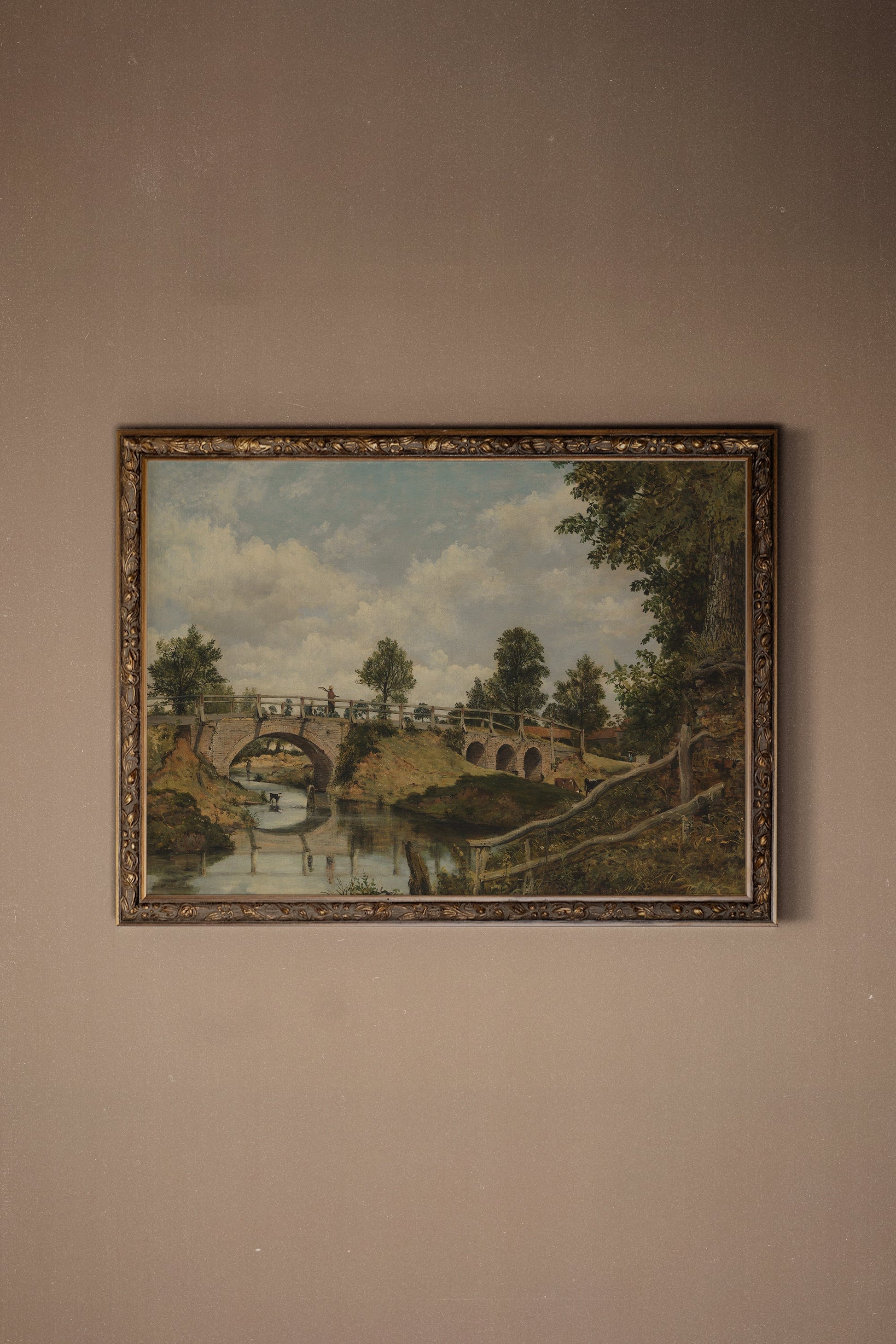 TIME PATH, VINTAGE BRONZE FRAME