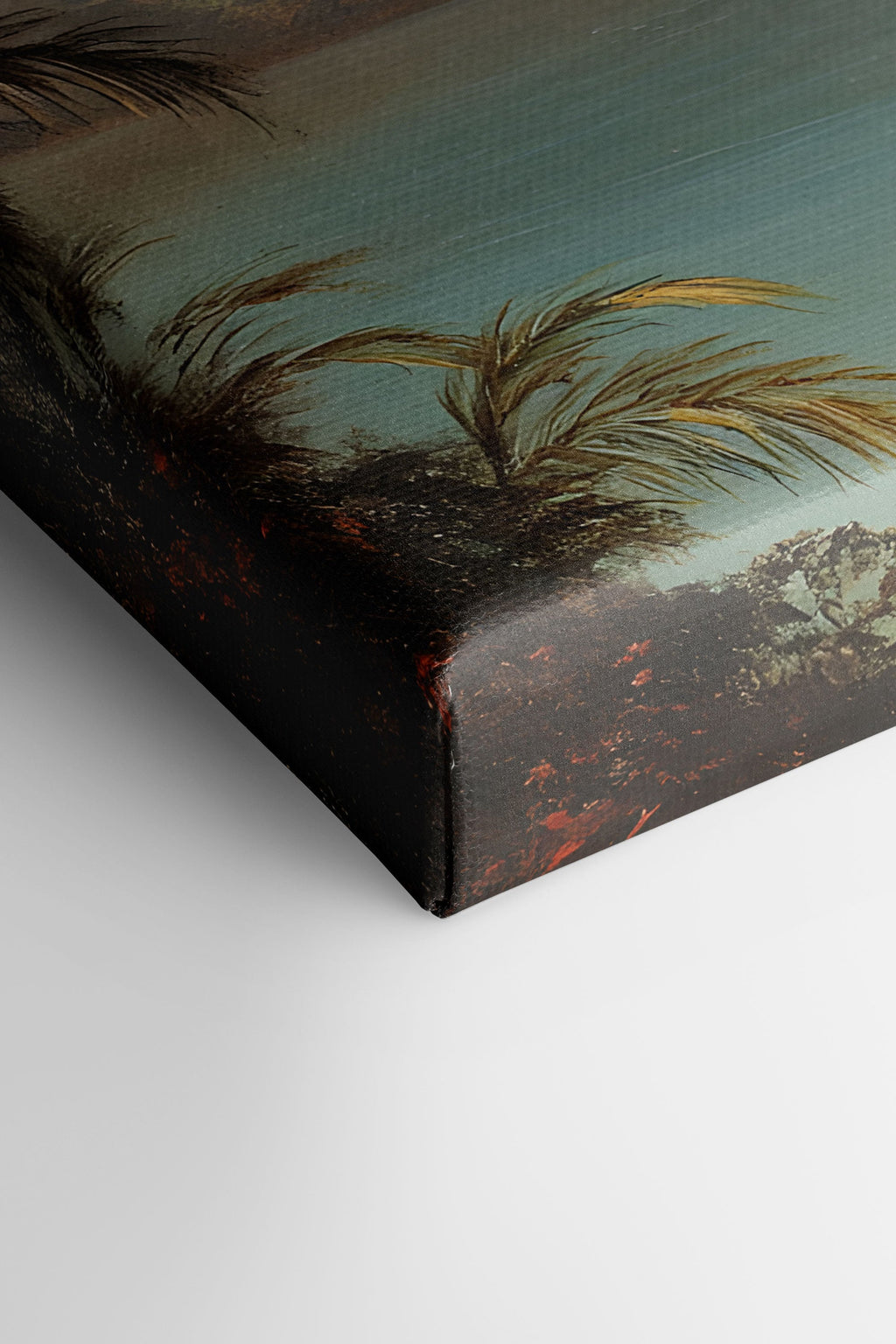 PALACE BY THE LAKE, Stretched Canvas Artwork