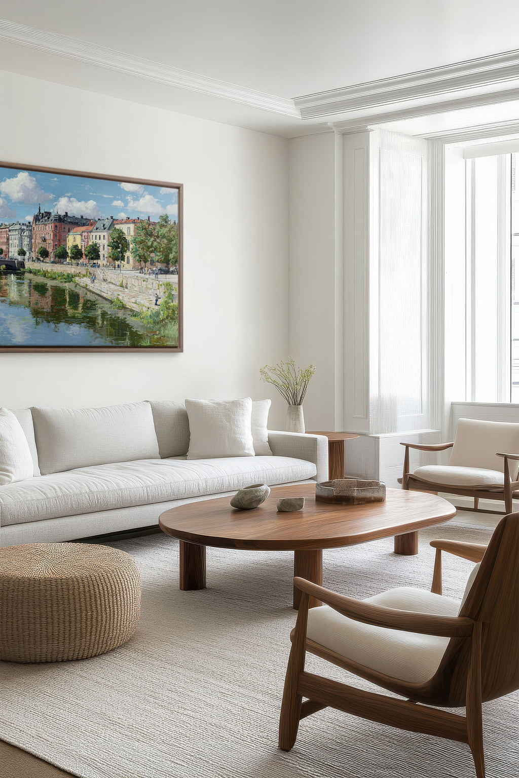 NORTHERN CALM, Stretched Canvas Artwork