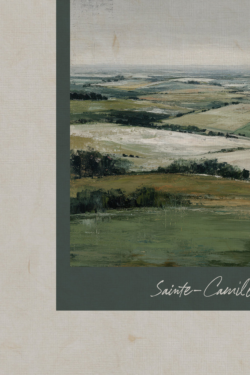 SAINTE-CAMILLE Vintage Frame Gold