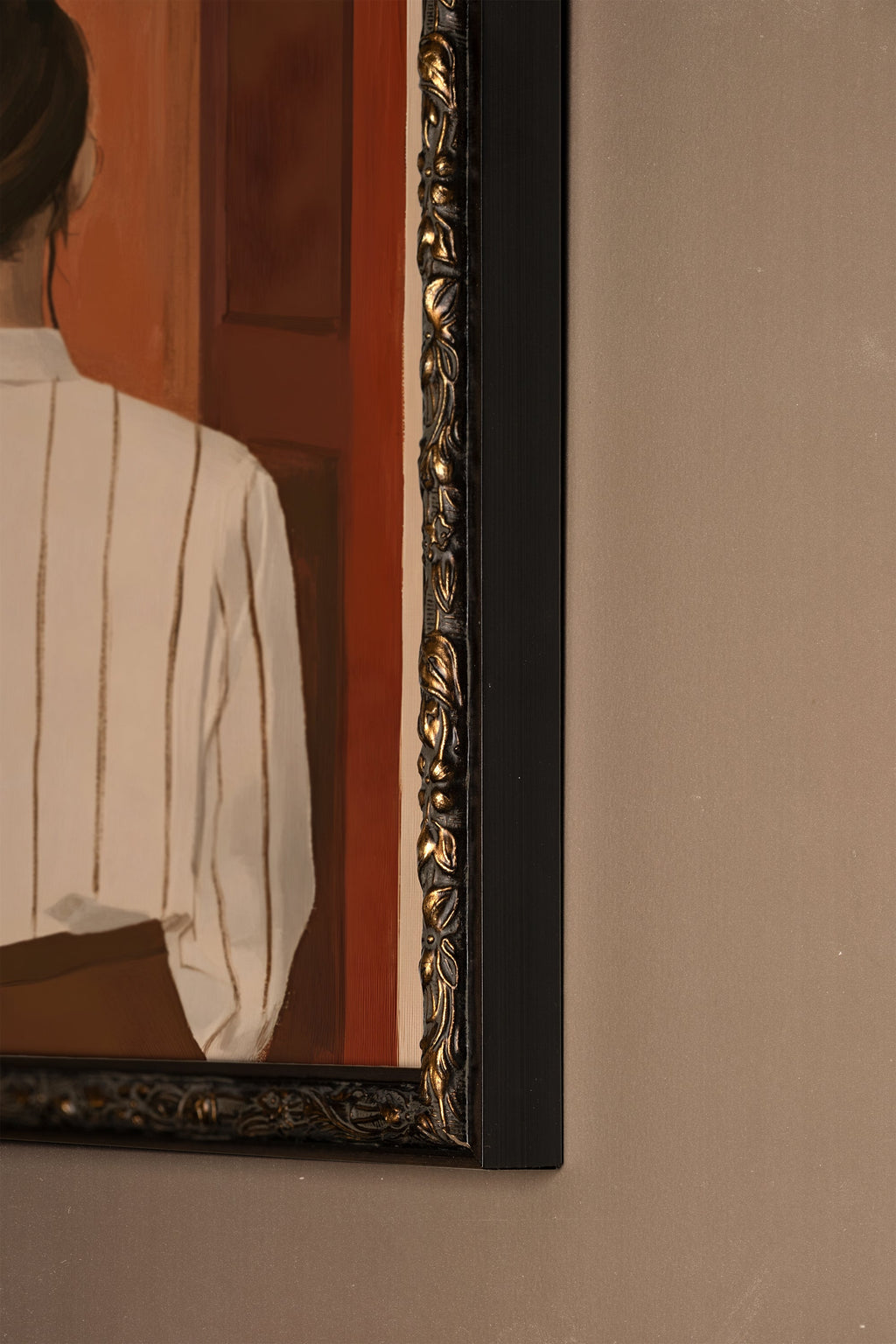 Echo of Silence, Vintage Bronze Frame