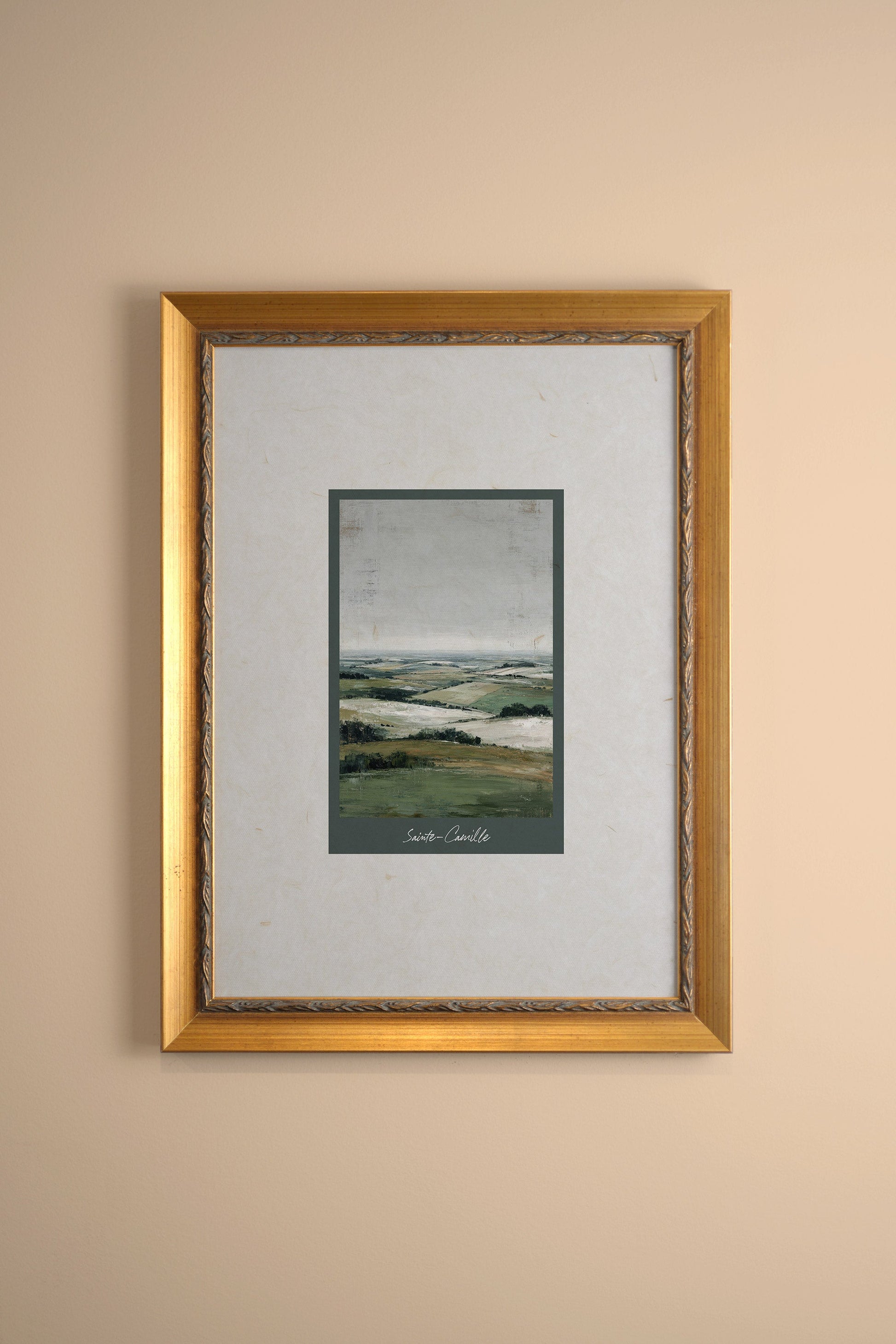 SAINTE-CAMILLE Vintage Frame Gold