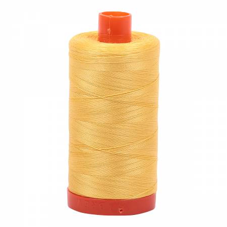 Fil Aurifil #1135 Jaune uni