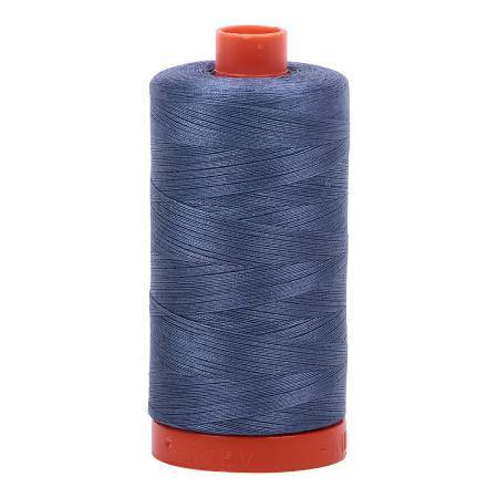 Fil Aurifil #1248 Gris foncé uni bleu