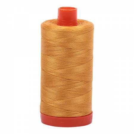 Fil Aurifil #2140 Moutarde orange unie