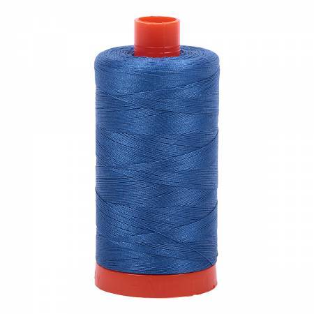 Fil Aurifil #2730 Bleu de Delft uni