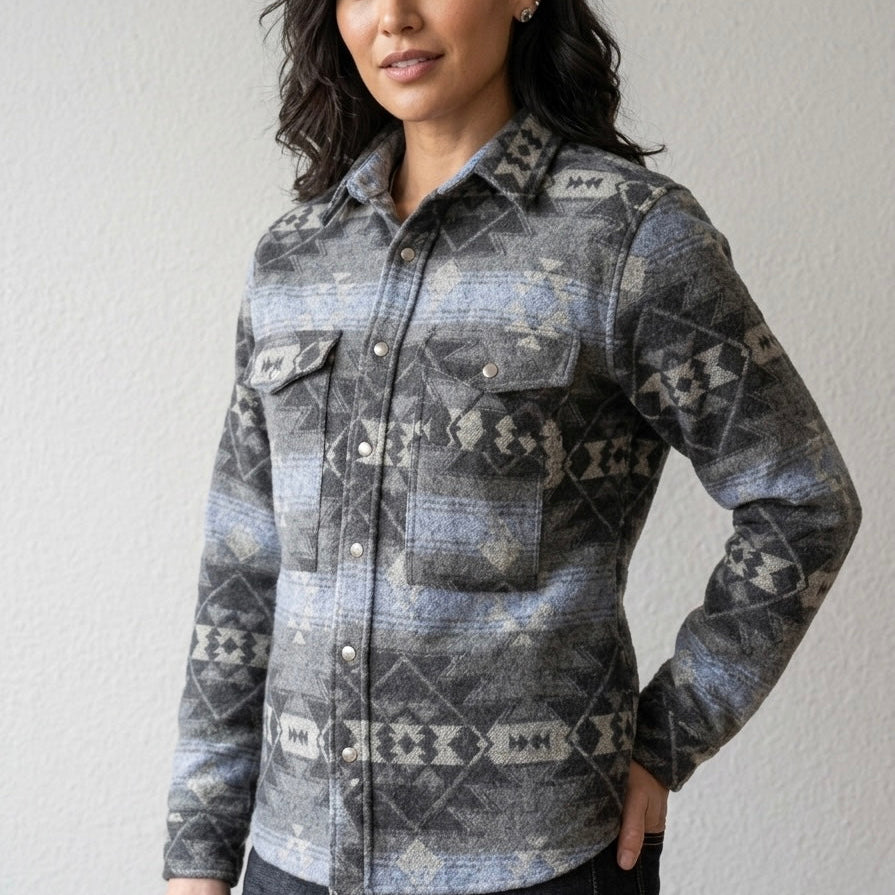Grey and Blue Grand Canyon Jacket (unisex)