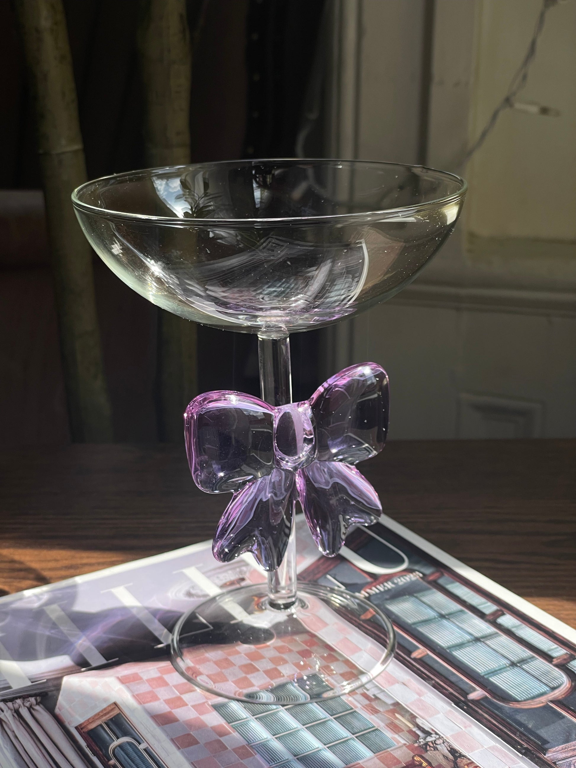 Verre à martini Bow