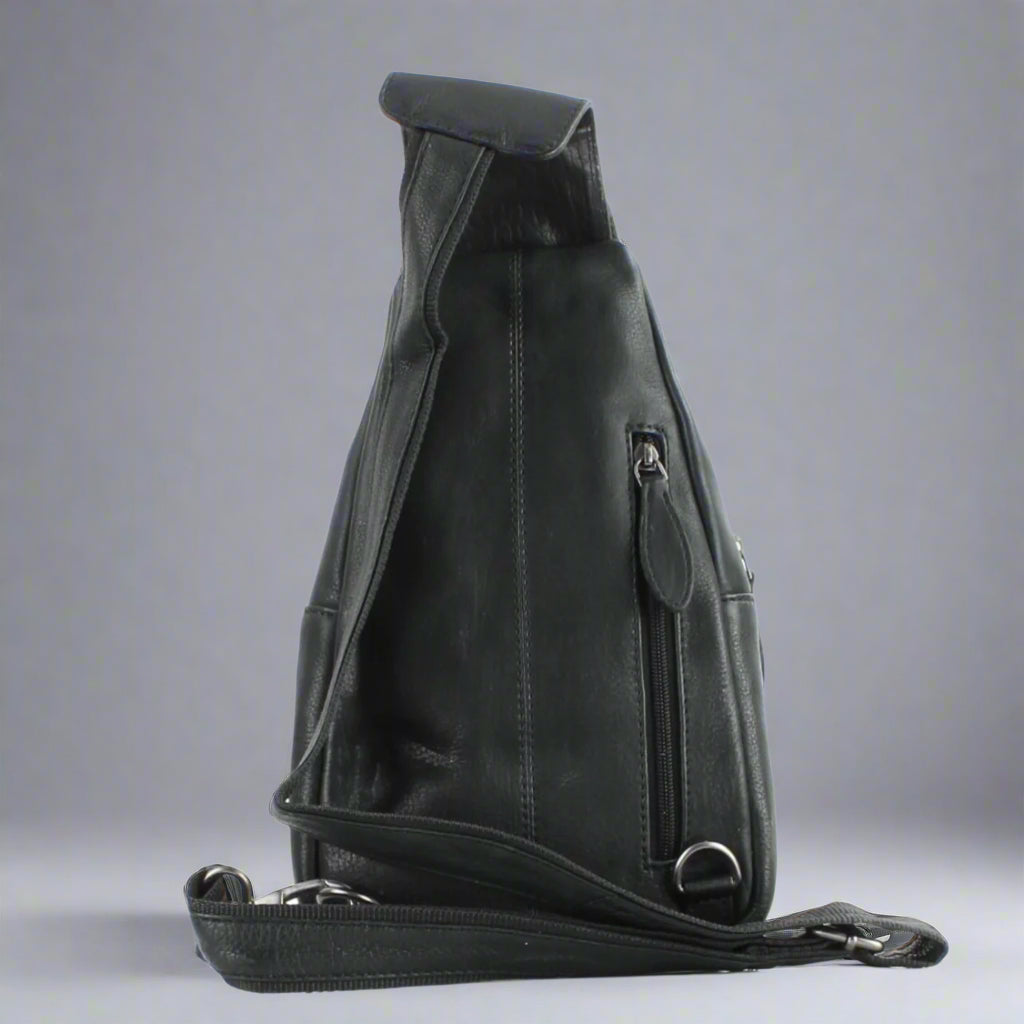 Premium Handcrafted Leather Sling Bag | Backpack | Crossbody Messenger Bag