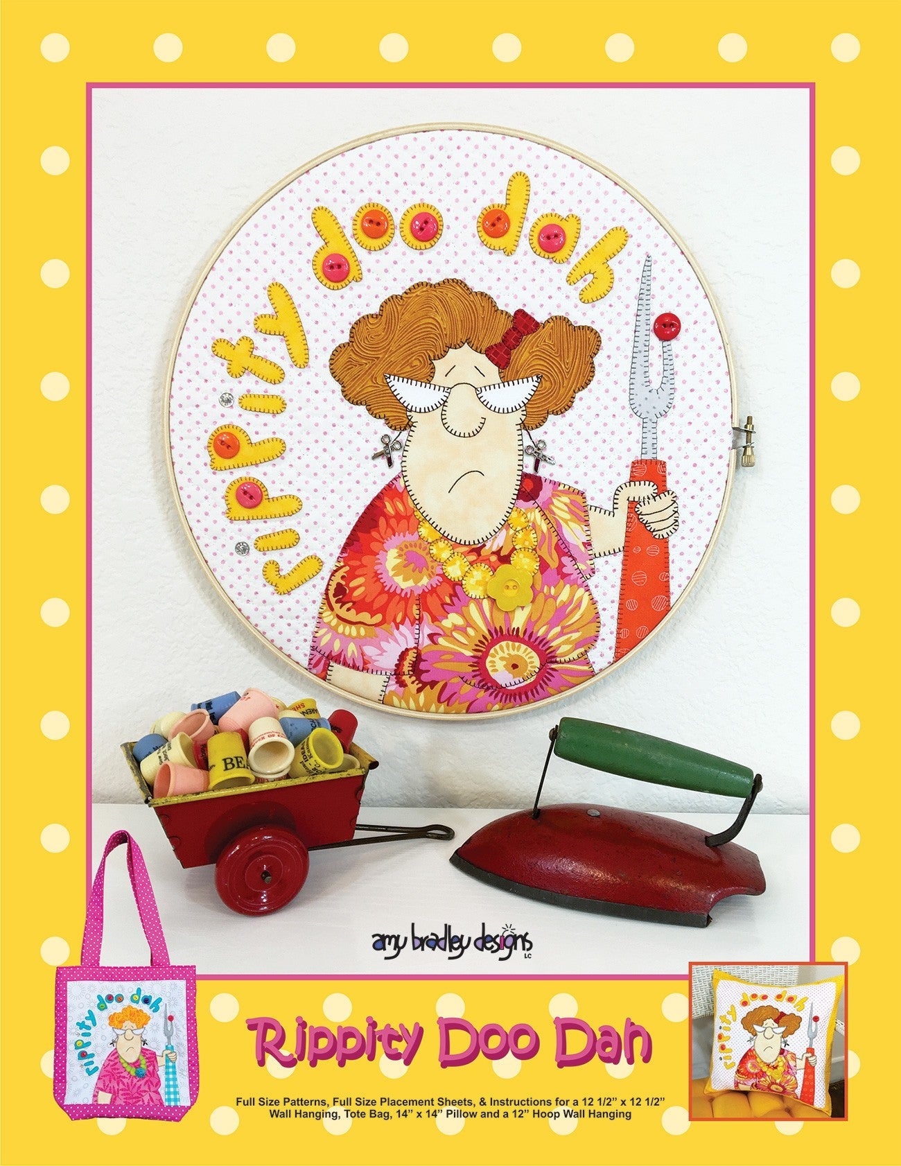 Patron de courtepointe Rippity Doo Dah d'Amy Bradley