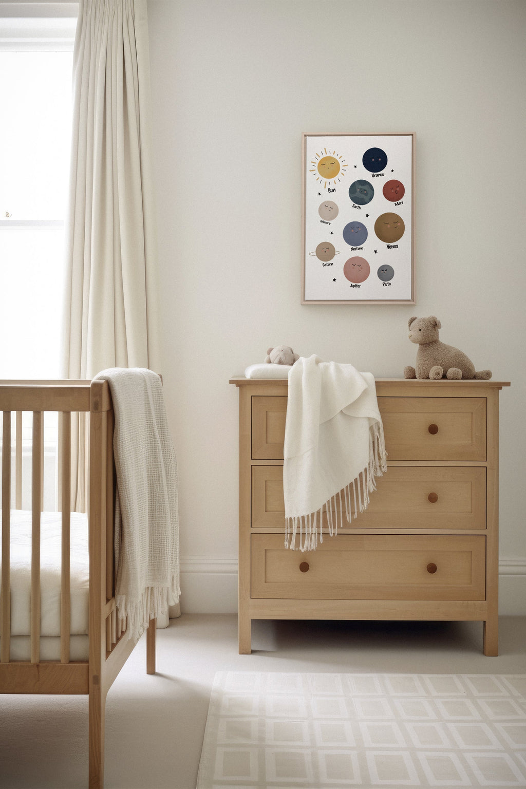 PLANETS, Stretched Canvas Artwork