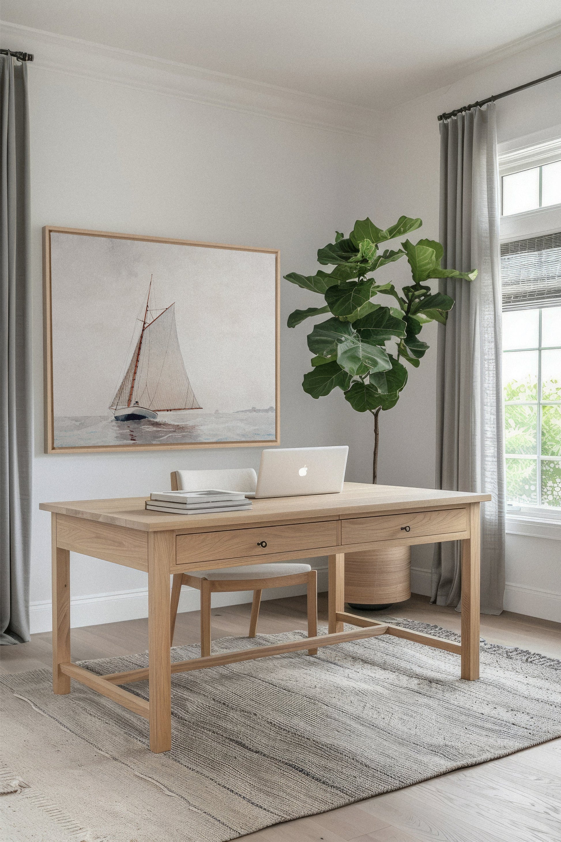 Gentle Tide, Stretched Canvas Artwork