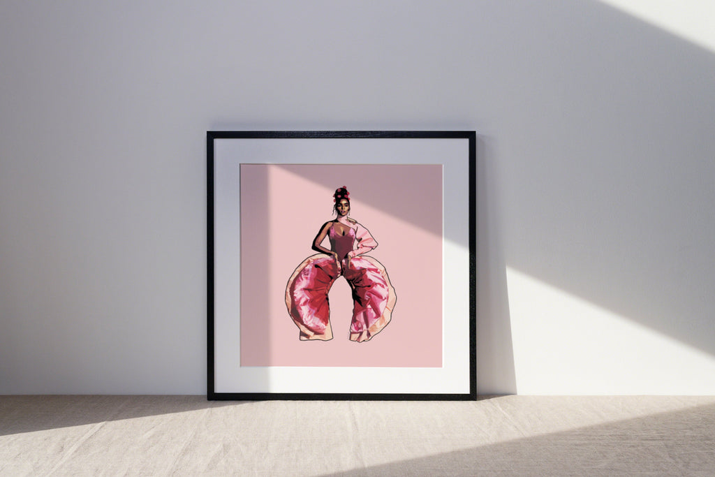 Janelle Monae ART PRINT