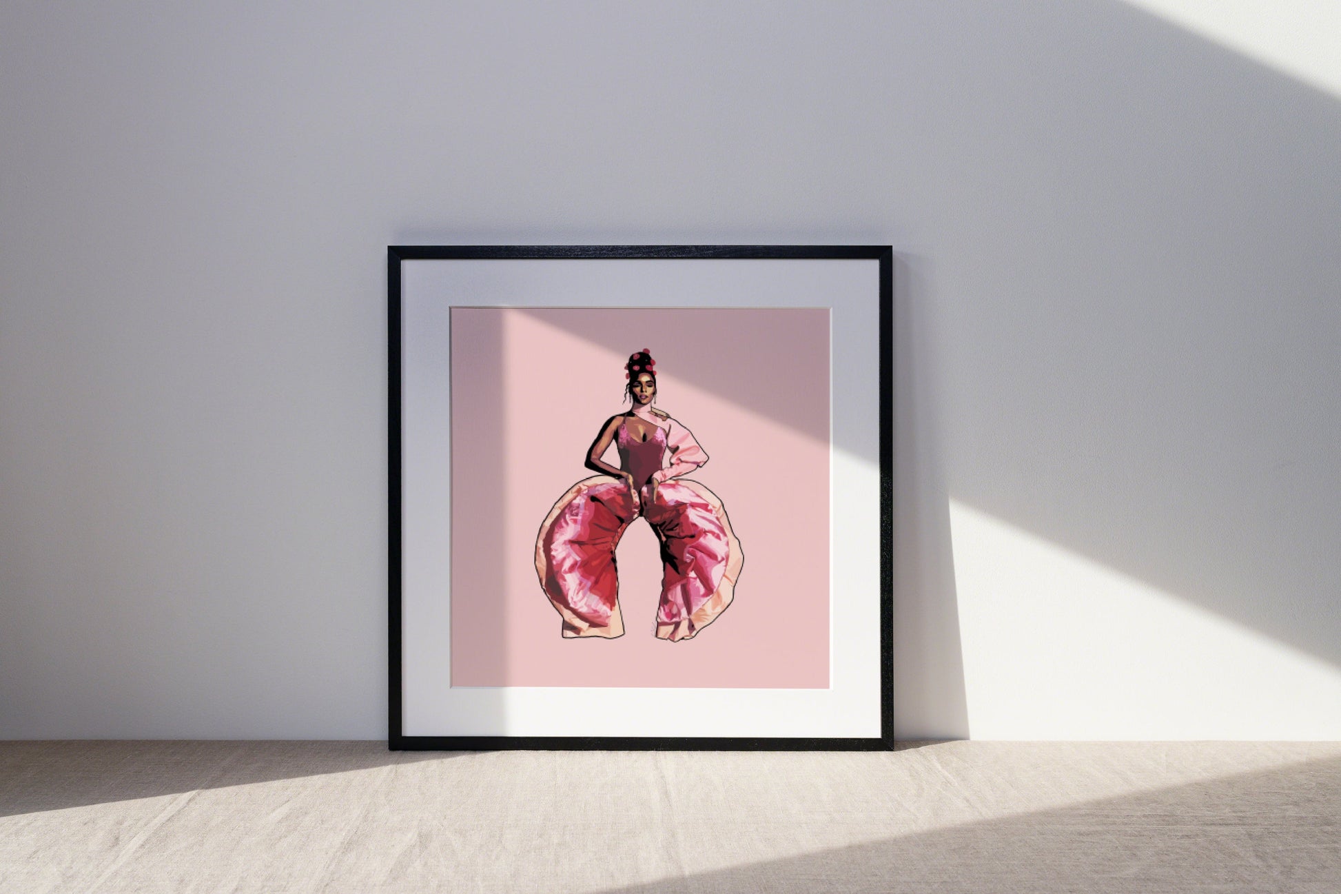 Janelle Monae ART PRINT