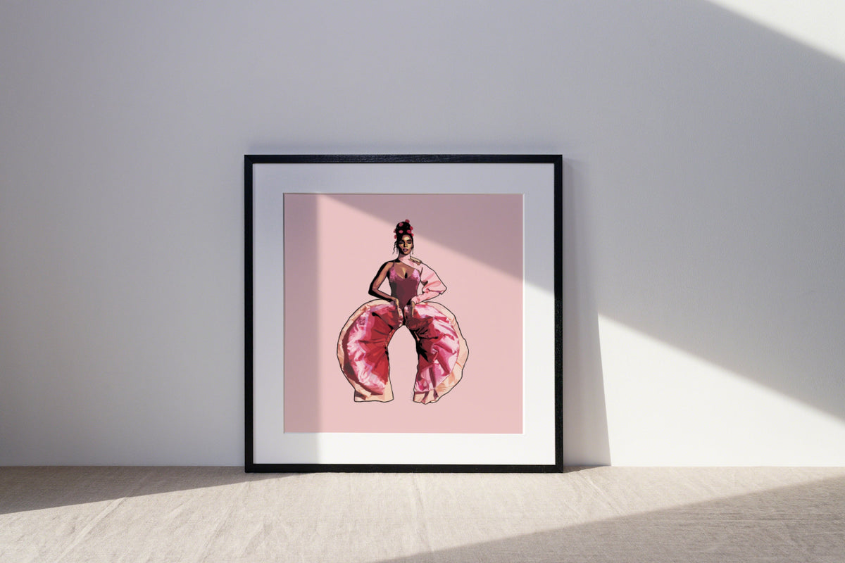 Janelle Monae ART PRINT