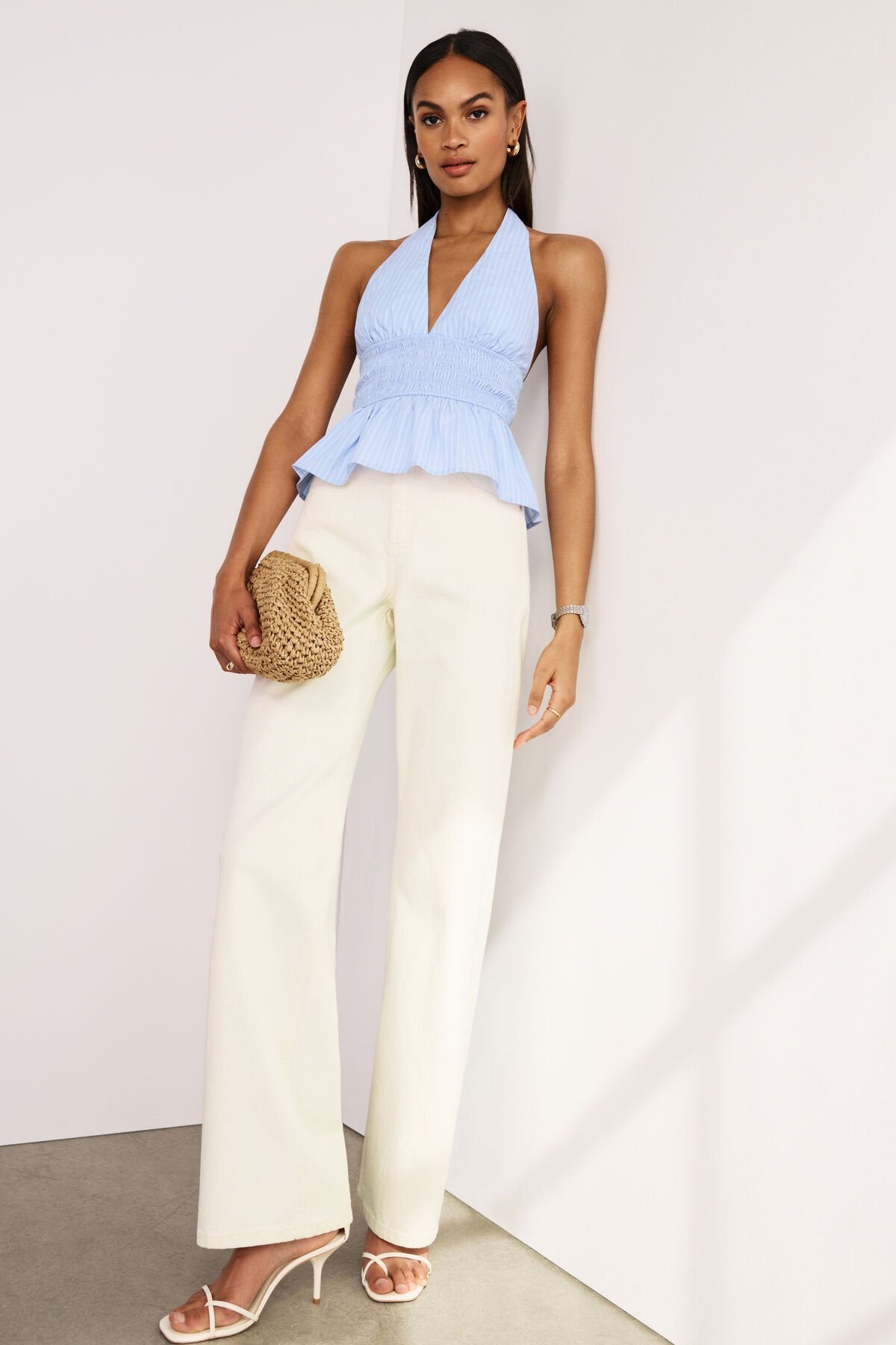 Heidi High Rise Wide Leg Jeans