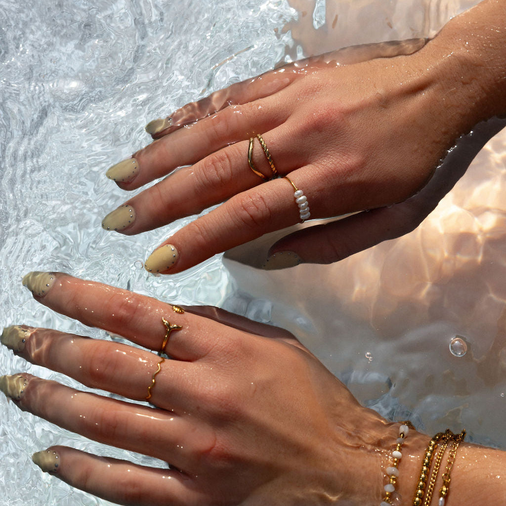 Bague double réglable
