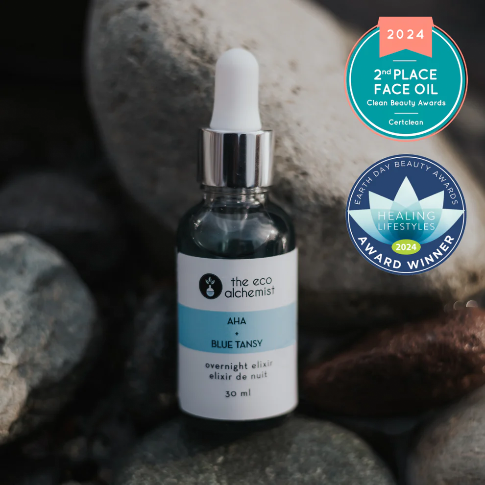 AHA + Blue Tansy Resurfacing Overnight Elixir