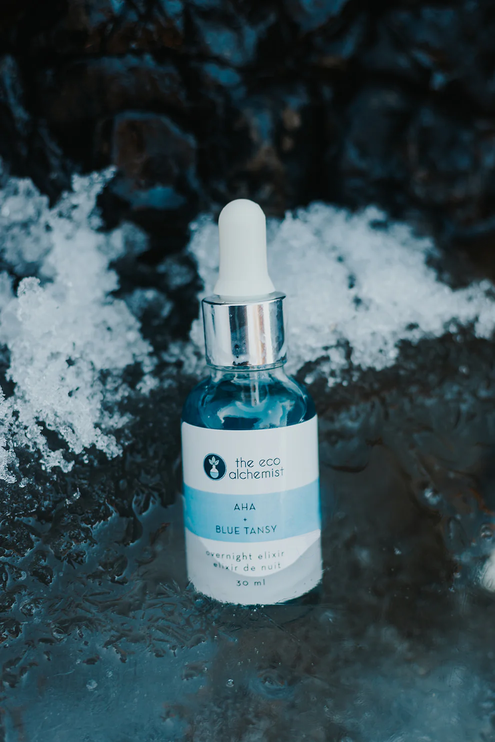 AHA + Blue Tansy Resurfacing Overnight Elixir