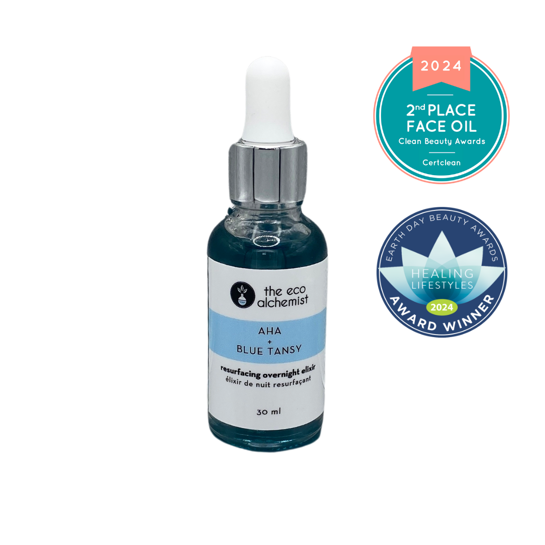 AHA + Blue Tansy Resurfacing Overnight Elixir