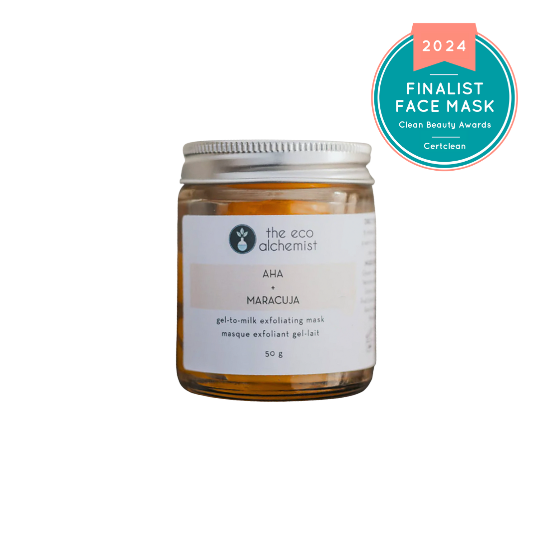 AHA + Maracuja Gel-to-Milk Exfoliating Mask