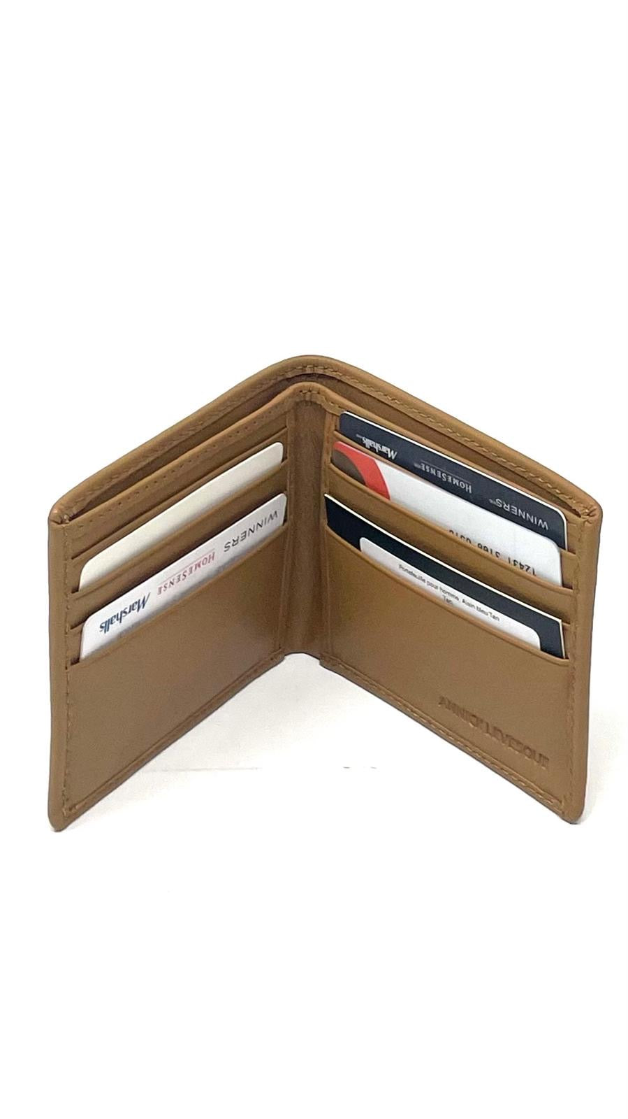 Tan Men's Wallet, Alain
