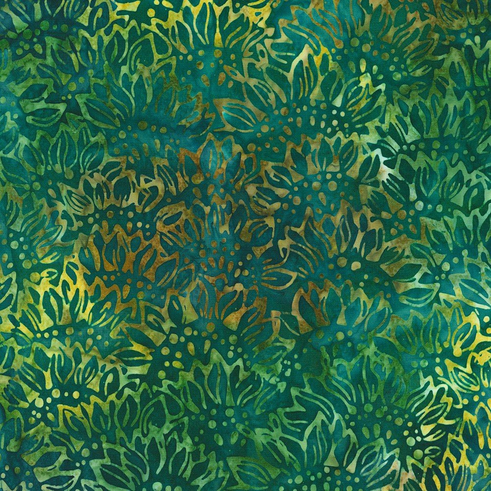 Robert Kaufman - Artisan Batik - Tournesols Bluegrass - AMD-21998-372