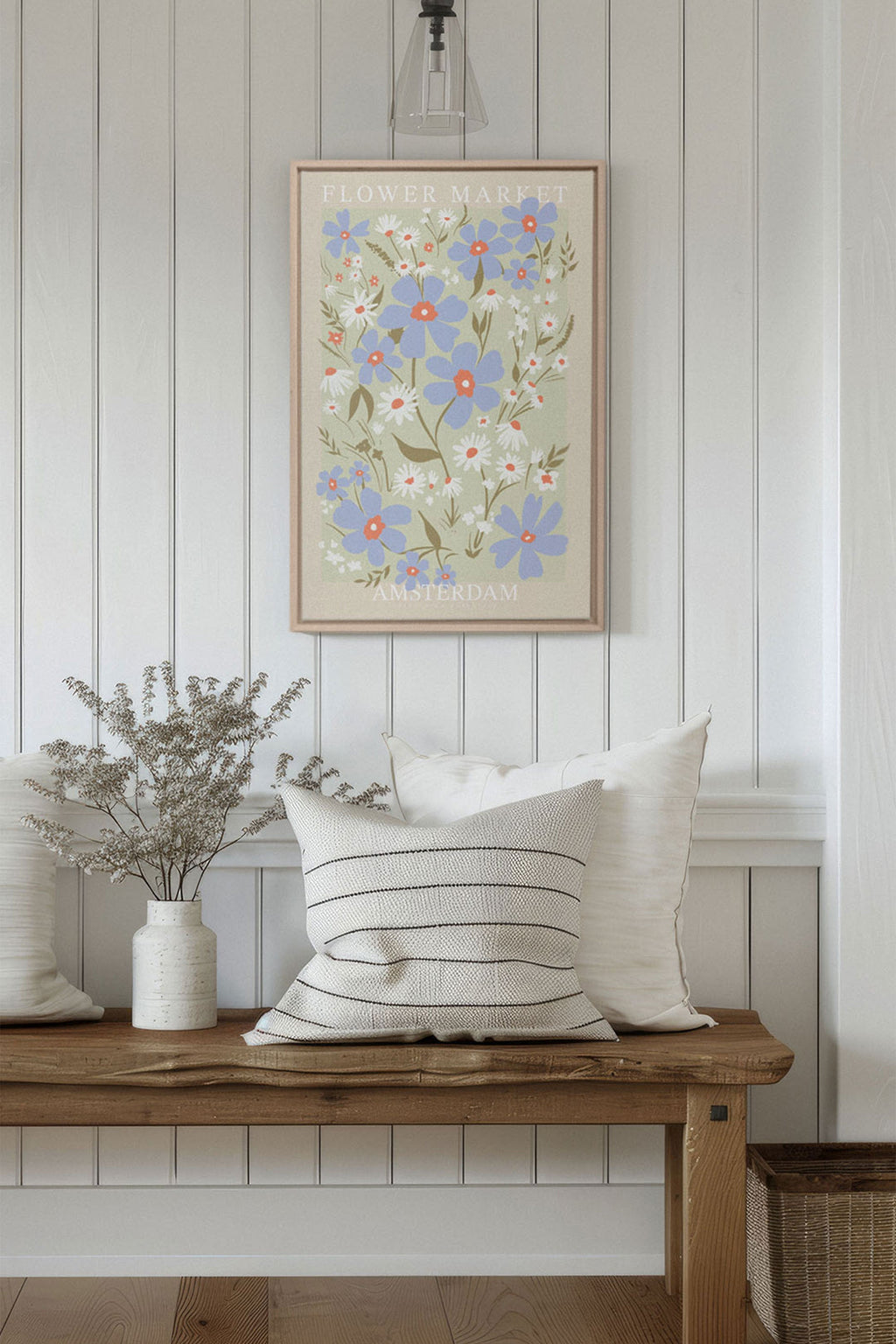 AMSTERDAM BLOOM, Stretched Canvas Artwork