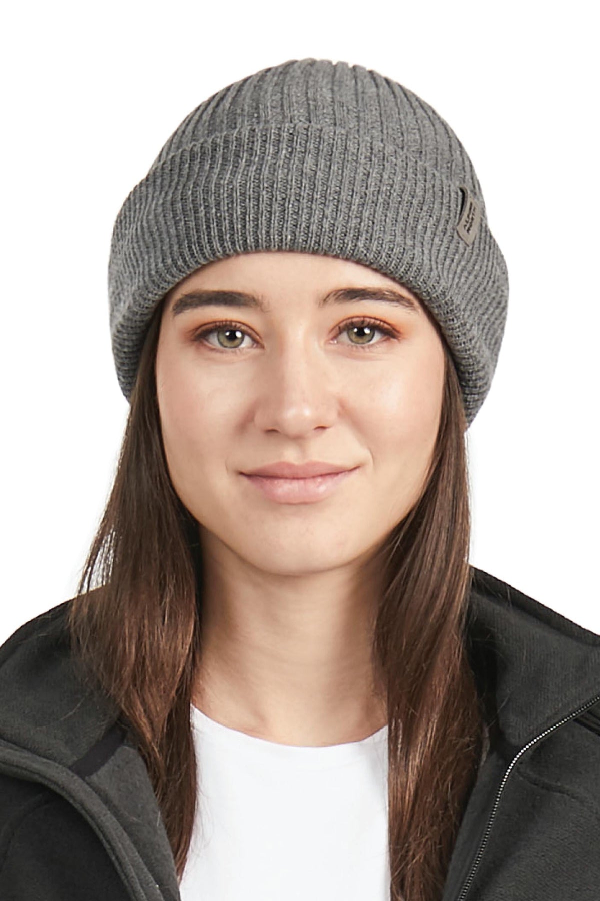 MUSKOKA | TUQUE À REVERS UNISEXE, GRIS CHINÉ