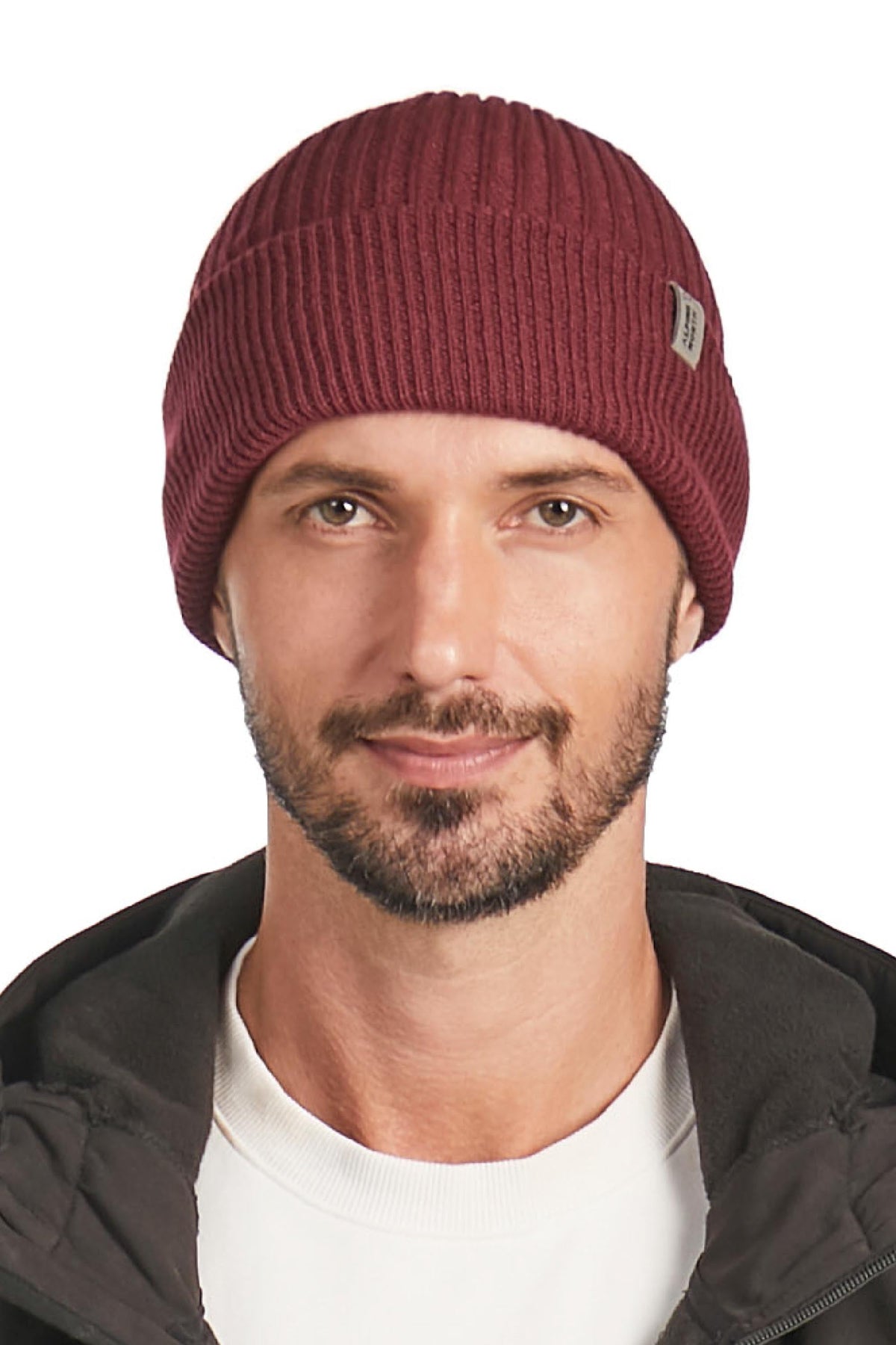 MUSKOKA | TUQUE À REVERS UNISEXE, LIE-DE-VIN