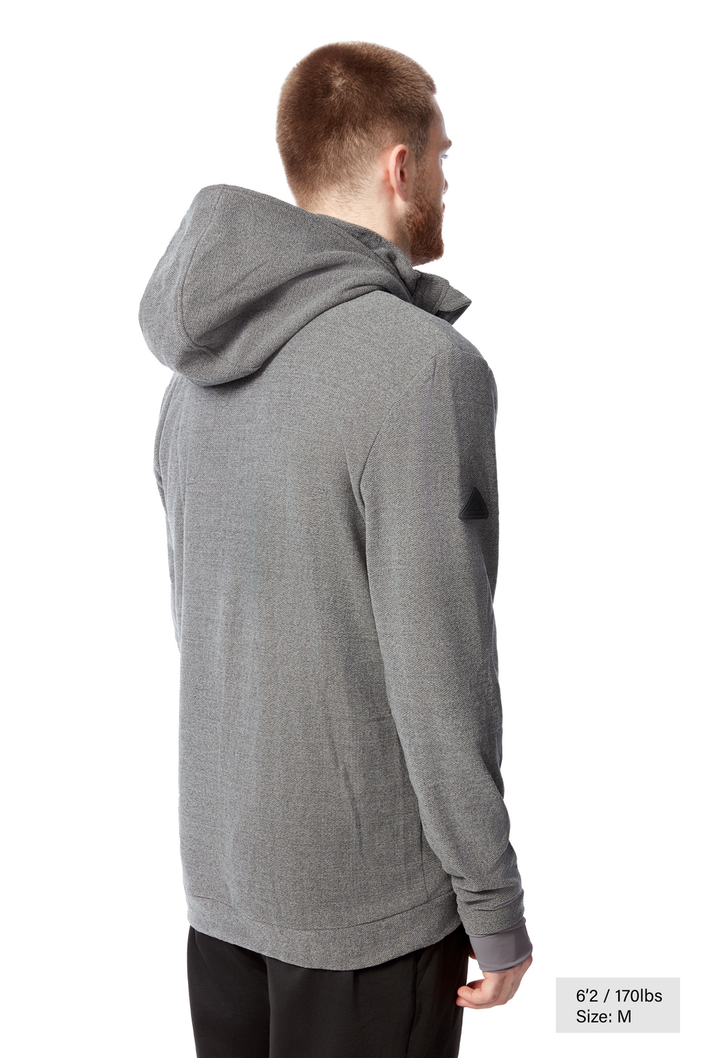 EXPLORER II | MEN'S FLEECE FULL ZIP SWEATER, GREY HEATHER
