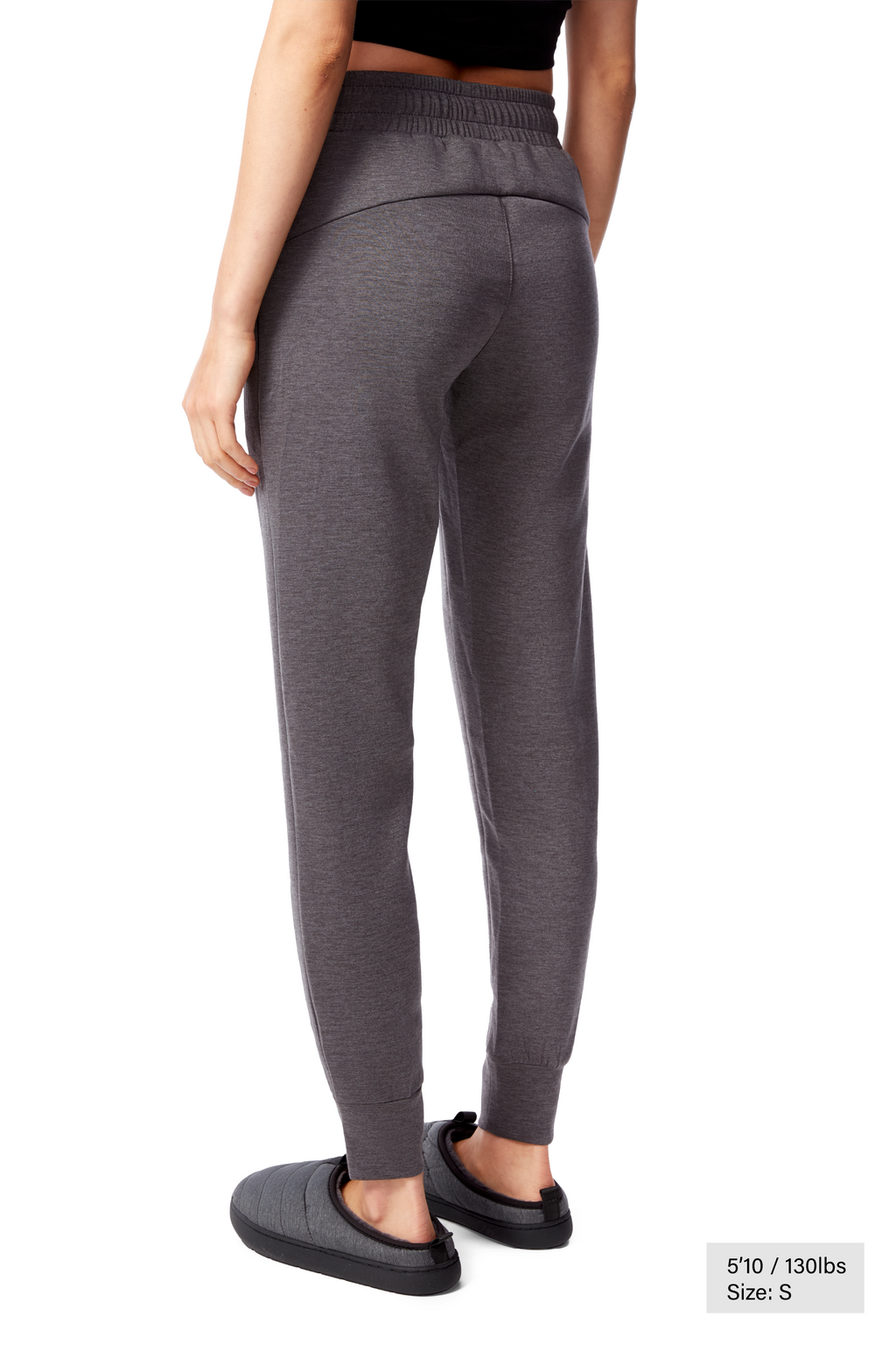 LUNA | WOMEN'S JOGGER PANTS, DARK GREY HEATHER