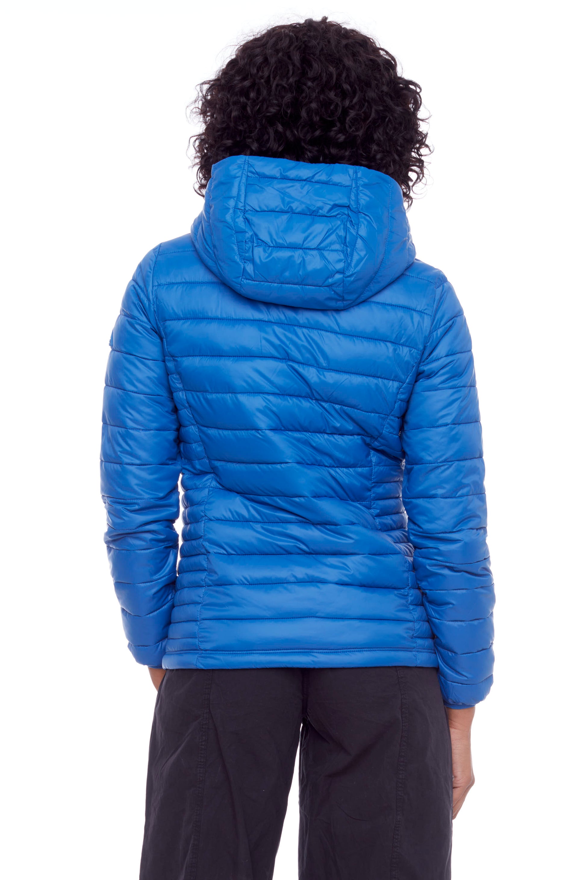 YOHO LADIES' | WOMEN'S VEGAN DOWN (RECYCLED) LIGHTWEIGHT PACKABLE PUFFER, COBALT