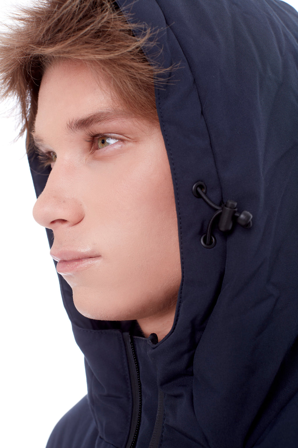 JASPER | DOUDOUNE EN DUVET VÉGAN (RECYCLÉE) POUR HOMME, BLEU MARINE