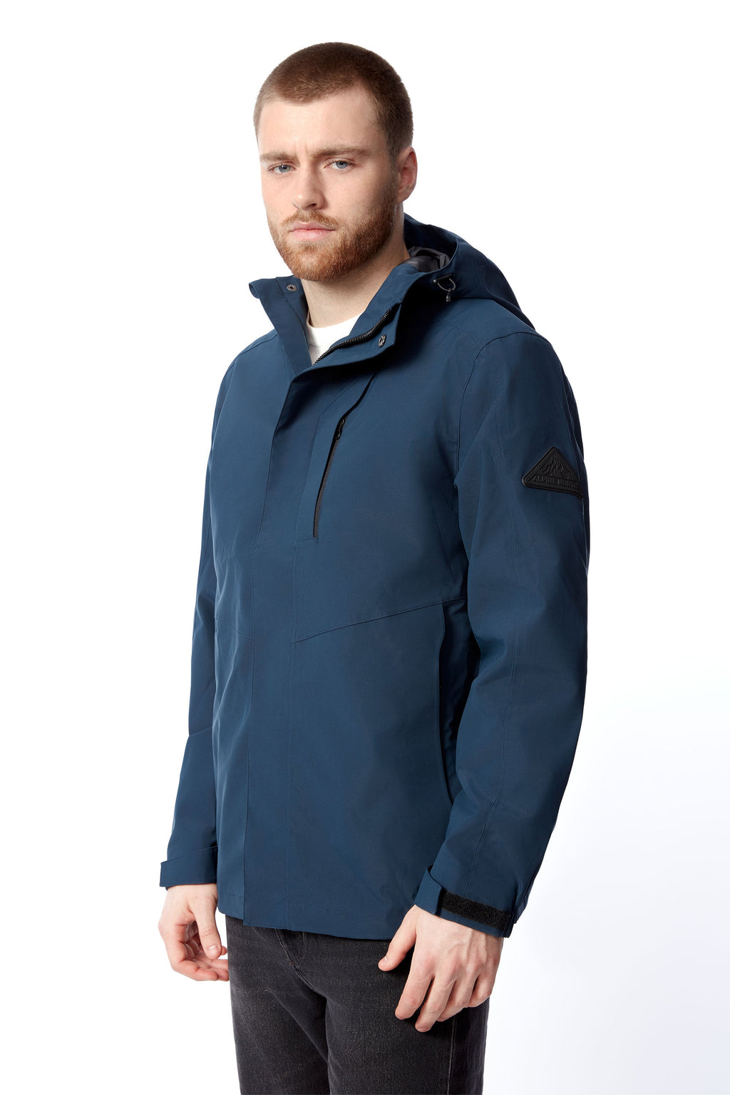 HUDSON | VESTE DE PLUIE POUR HOMME, BLEU MARINE